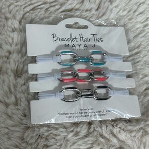 NWT Maya Bracelet Hair Ties pack of 3